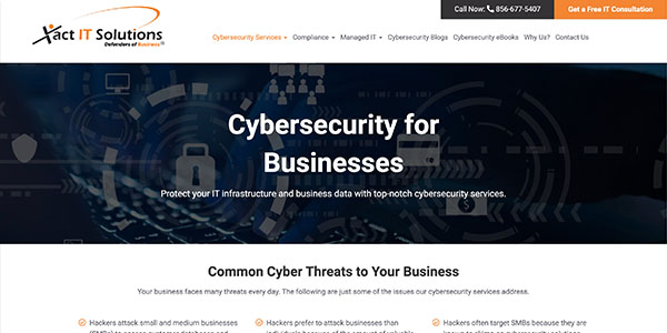 Xact IT Solutions The cybersecurity firm in New Jersey